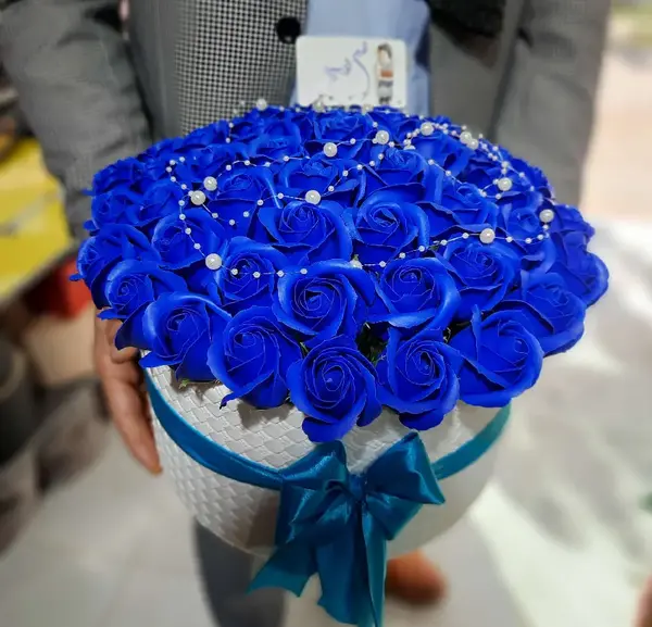 عکس گل رز آبی برای پروفایل