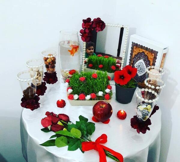 عکس سفره هفت سین جدید در اینستاگرام