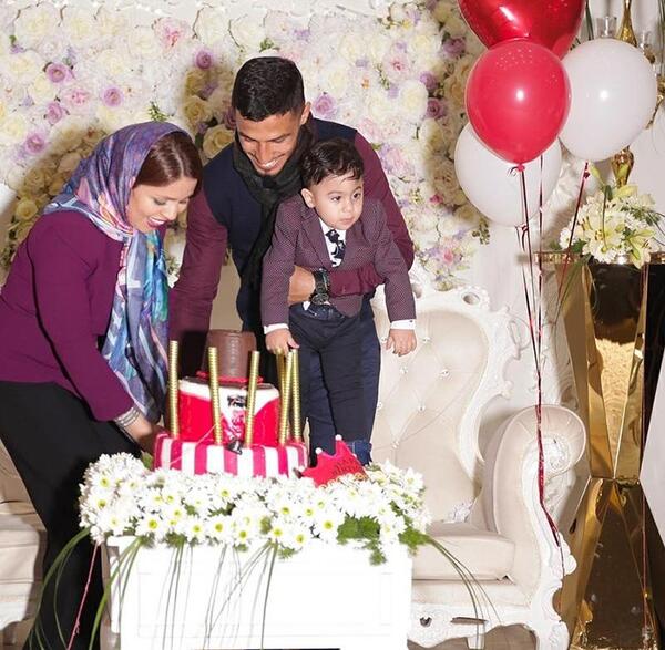 عکس تولد یک سالگی پسر