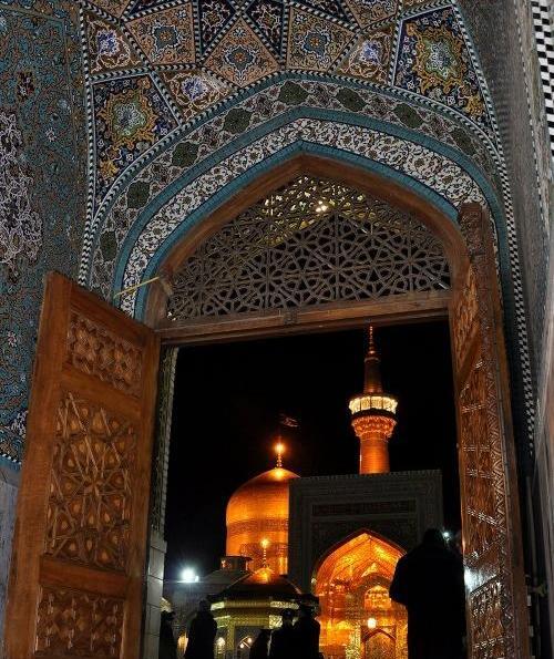 عکس حرم امام رضا به تو از دور سلام