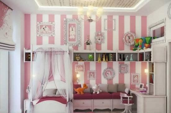 عکس ایده های جدید برای اتاق خواب دخترانه