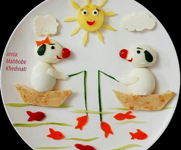 عکس ایده برای صبحانه کودک
