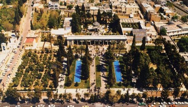 عکس هوایی حافظیه