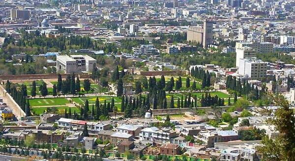 عکس هوایی حافظیه