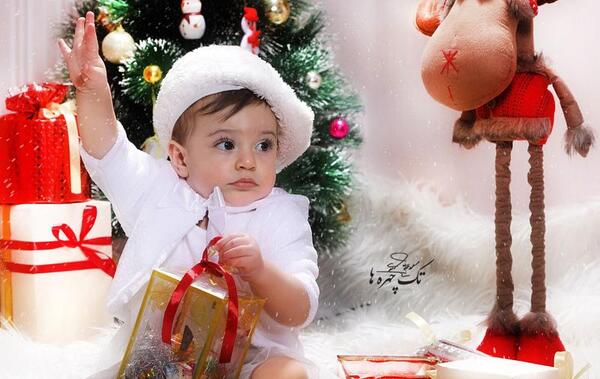 عکس یلدایی نوزاد اینستاگرام