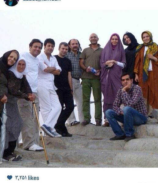 عکسهای آزاده نامداری بی حجاب