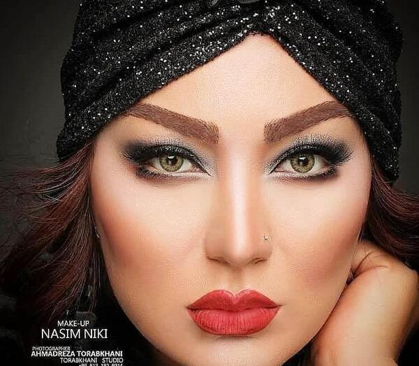 عکس شقایق حسینی مدل