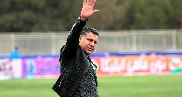 عکس گریه علی دایی