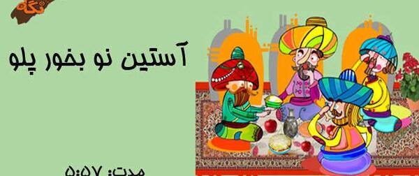 عکس ضرب المثل آستین نو بخور پلو