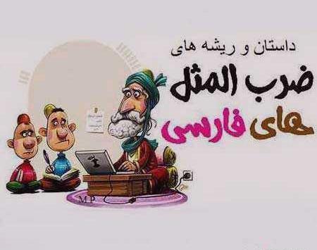 عکس ضرب المثل آستین نو بخور پلو