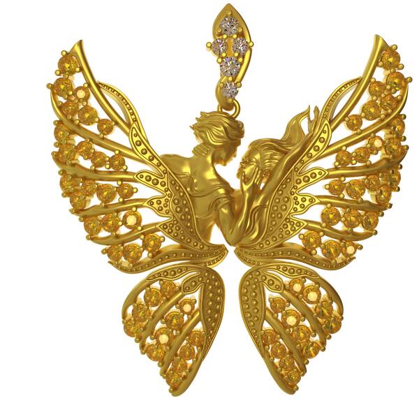 عکس طلا پروانه