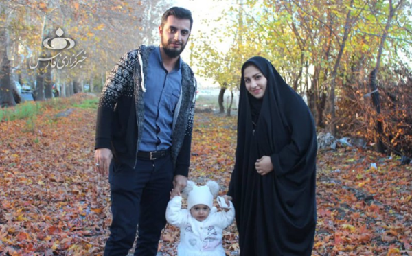عکس خاطره اسلام و همسرش