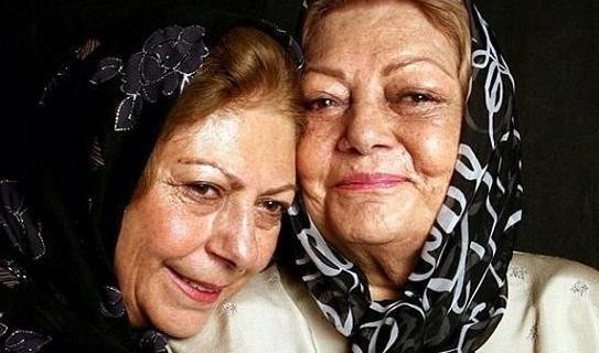 عکس ثریا قاسمی با مادرش