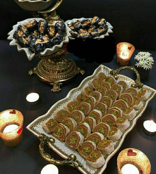 عکس سفره فاتحه