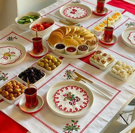 عکس سفره فاتحه
