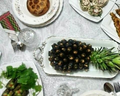 عکس سفره فاتحه