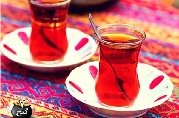 عکس چای زعفرون