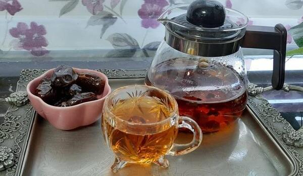 عکس چای زعفرون