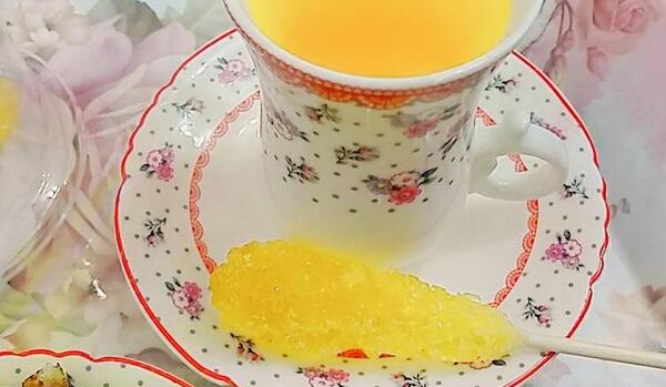 عکس چای زعفرون