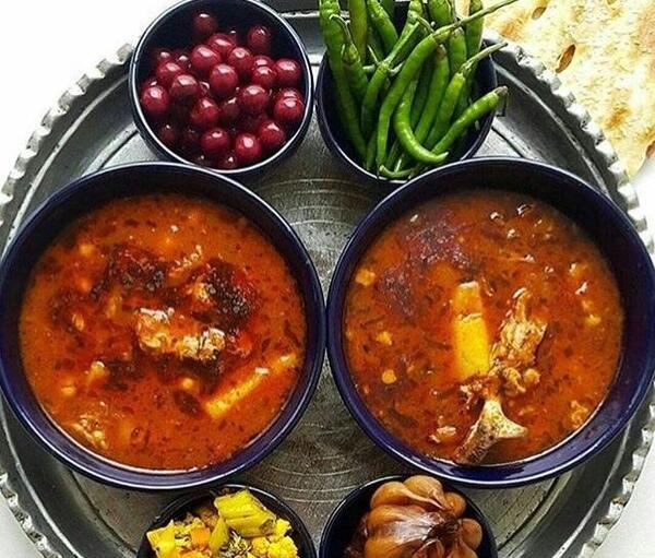عکس آبگوشت بزباش