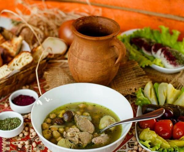 عکس آبگوشت بزباش