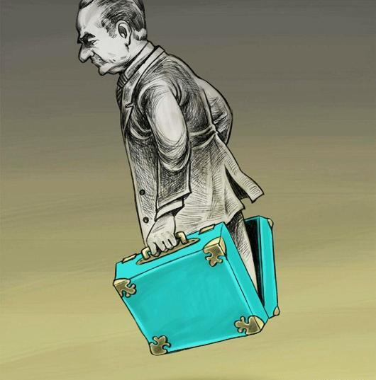 عکس شاه فراری شده
