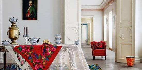 عکس ایده چیدمان سنتی منزل