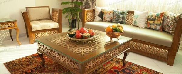 عکس ایده چیدمان سنتی منزل