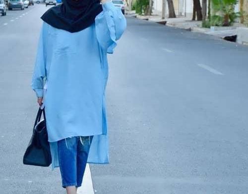 عکس مدل مانتو گشاد اسپرت جلو بسته