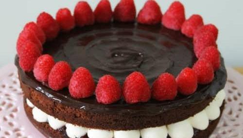 عکس کیک شکلاتی خانگی