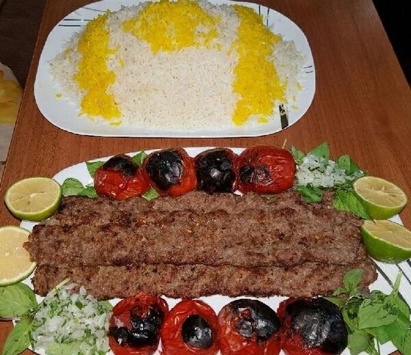 عکس چلو کباب بناب