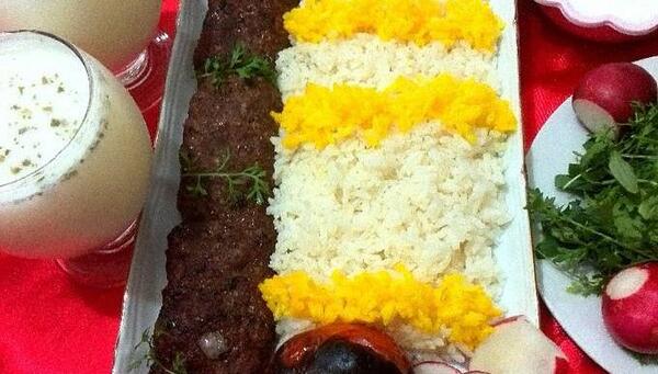 عکس چلو کباب بناب