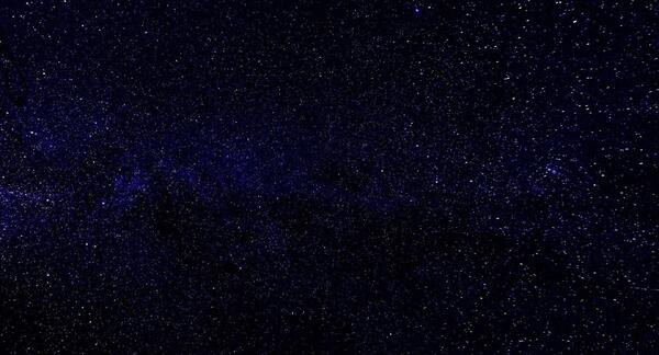 عکس آسمان سیاه پر ستاره