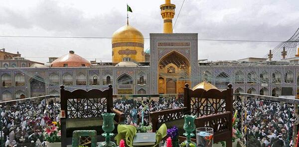 عکس سفره هفت سین حرم امام رضا