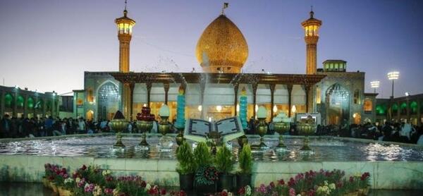 عکس سفره هفت سین حرم امام رضا