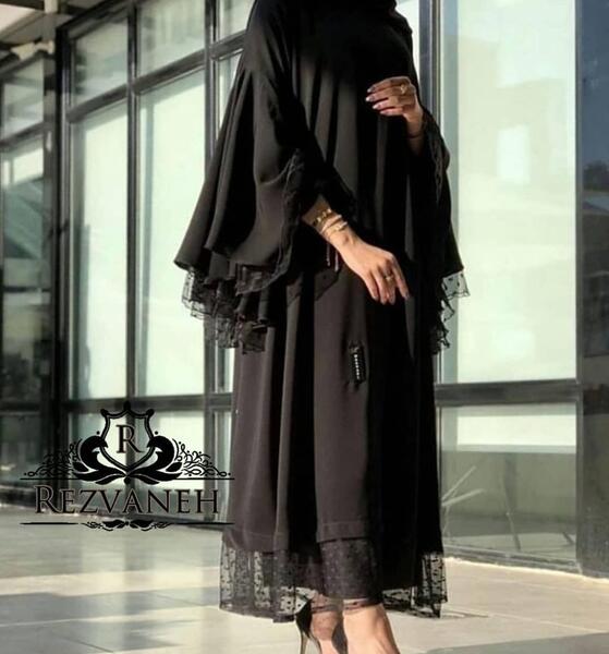 عکس مدل مانتو بلند تا مچ پا