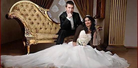 عکس عروس نشسته