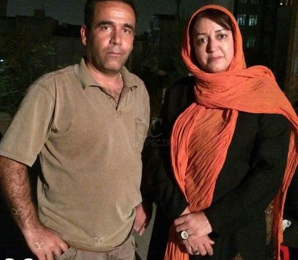 عکس مریم سرمدی وهمسرش