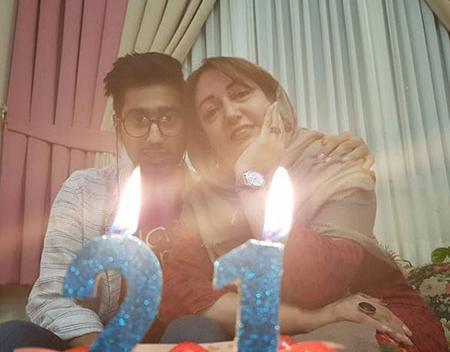 عکس مریم سرمدی وهمسرش