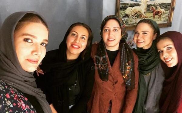 عکس مریم سرمدی وهمسرش