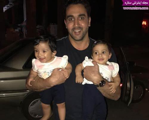 عکس خانوادگی پوریا پورسرخ