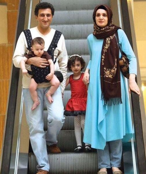 عکس مریم فلاح و یوسف صیادی