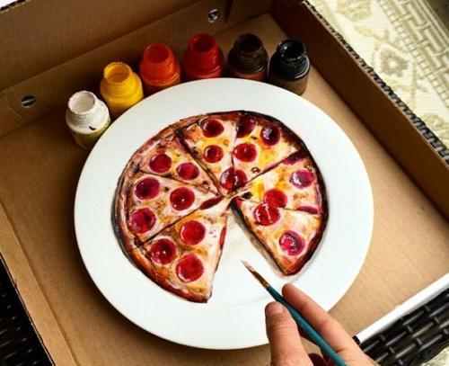 عکس غذای سه بعدی
