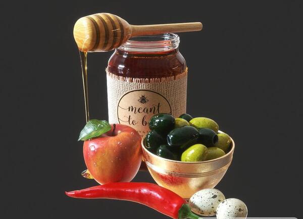 عکس غذای سه بعدی