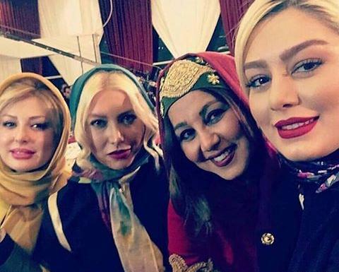 عکس سحر قریشی و نیوشا ضیغمی