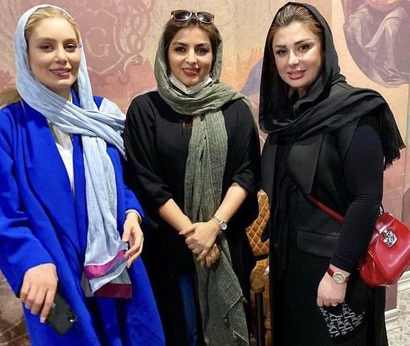 عکس سحر قریشی و نیوشا ضیغمی