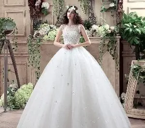 عکس لباس عروس پف دار