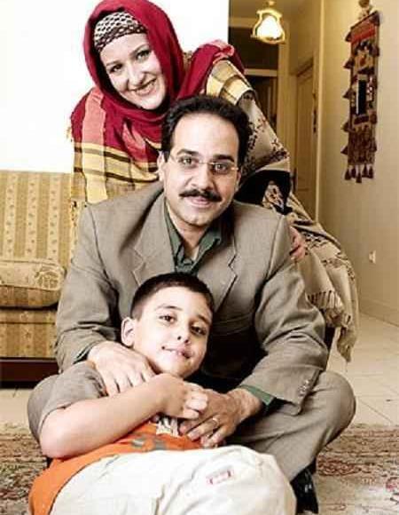 عکس همسر قاسم بی نیاز