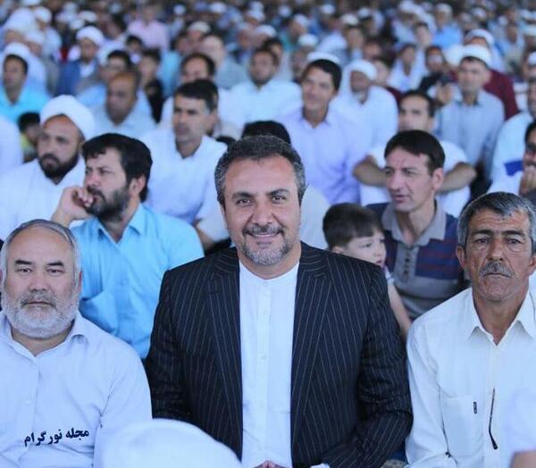 عکس همسر قاسم بی نیاز