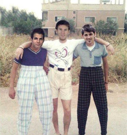 عکس خنده دار مسی